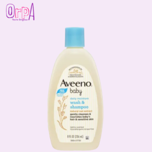 Aveeno Baby Daily Moisture Wash and Shampo 236ml