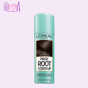 L'Oreal Paris Magic Root Cover Up Gray Hair Spray, Dark Brown,