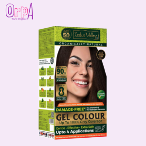 Indus Valley Natural Organic Permanent Hair Color Gel Color