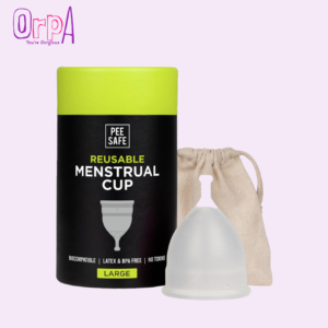 Pee Safe Reusable Menstrual Cup for Women Large Size