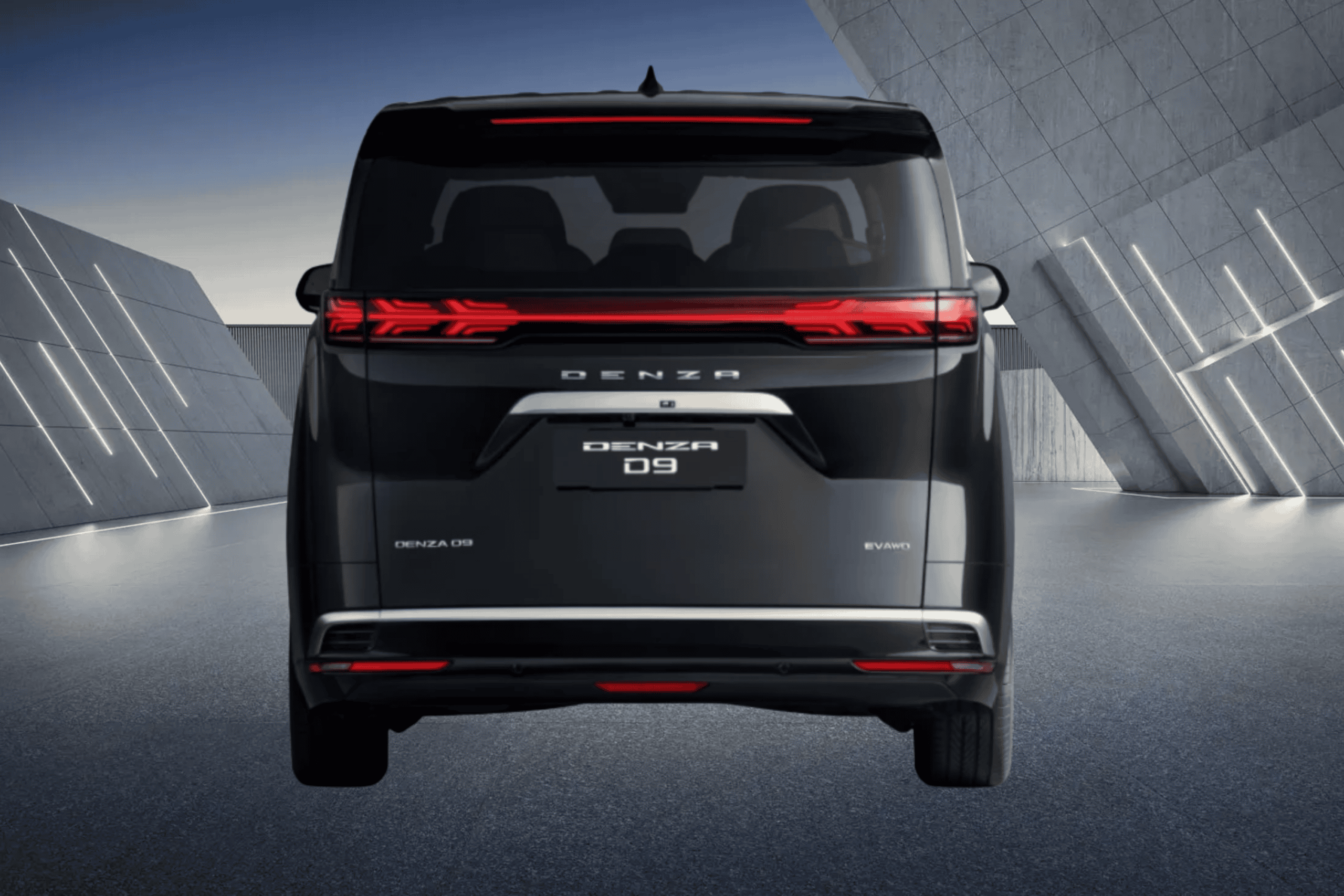 Indikator Lampu Belakang Denza D9