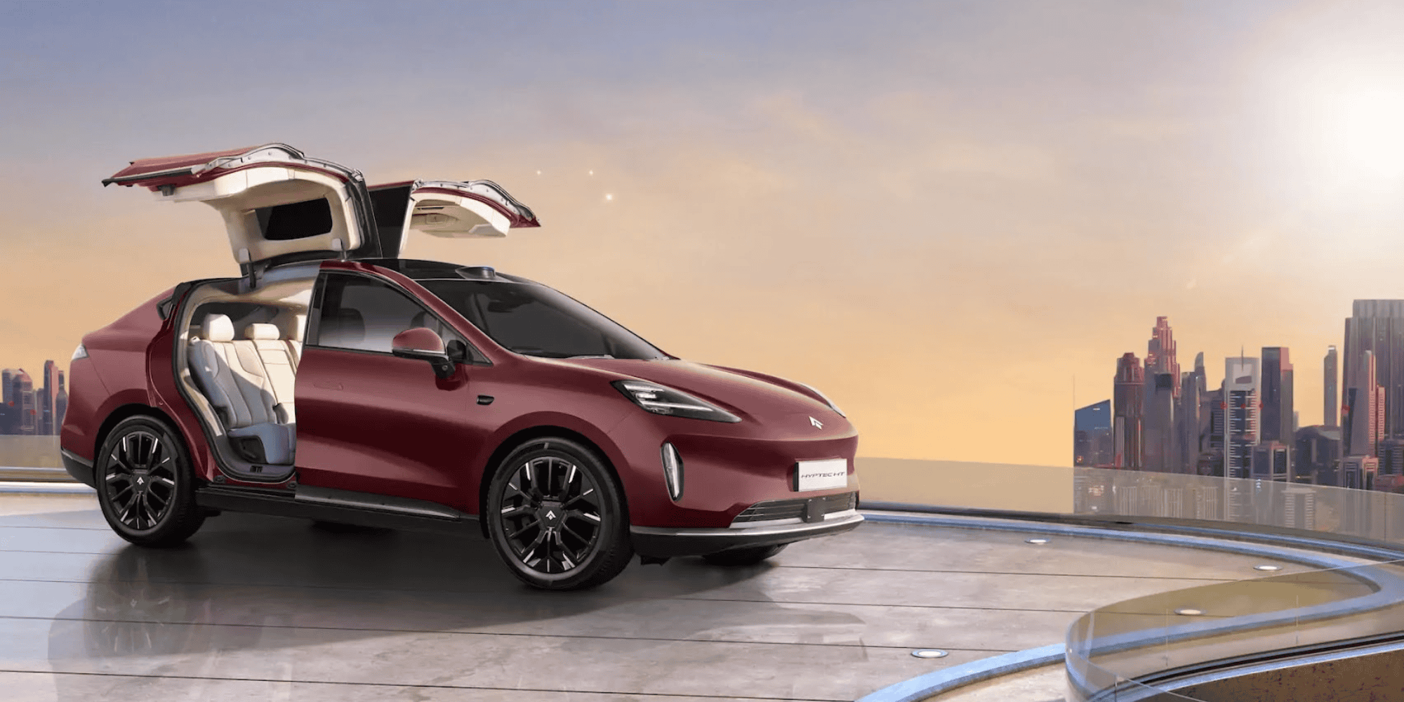 GAC AION Hyptec HT Ultra Gull Wing Main Banner