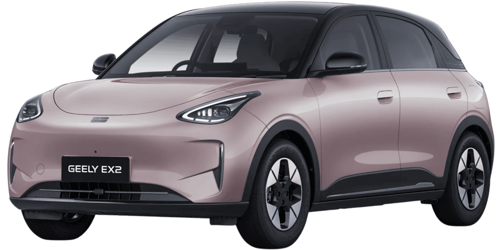 Geely EX2 Aurora Pink