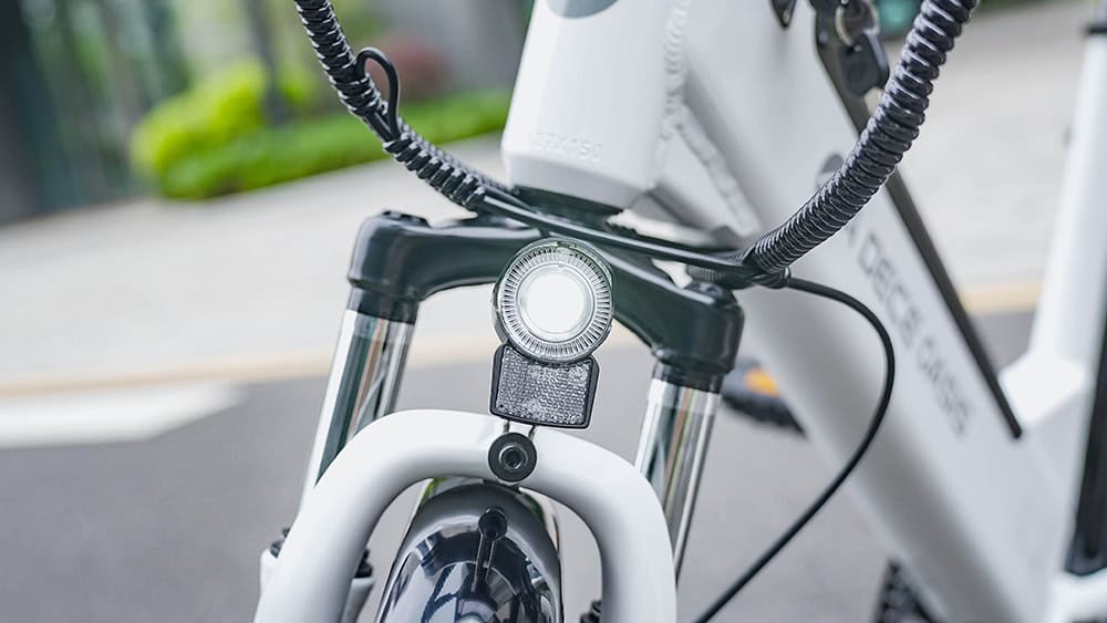 cycling in the rain ado ebike headlight