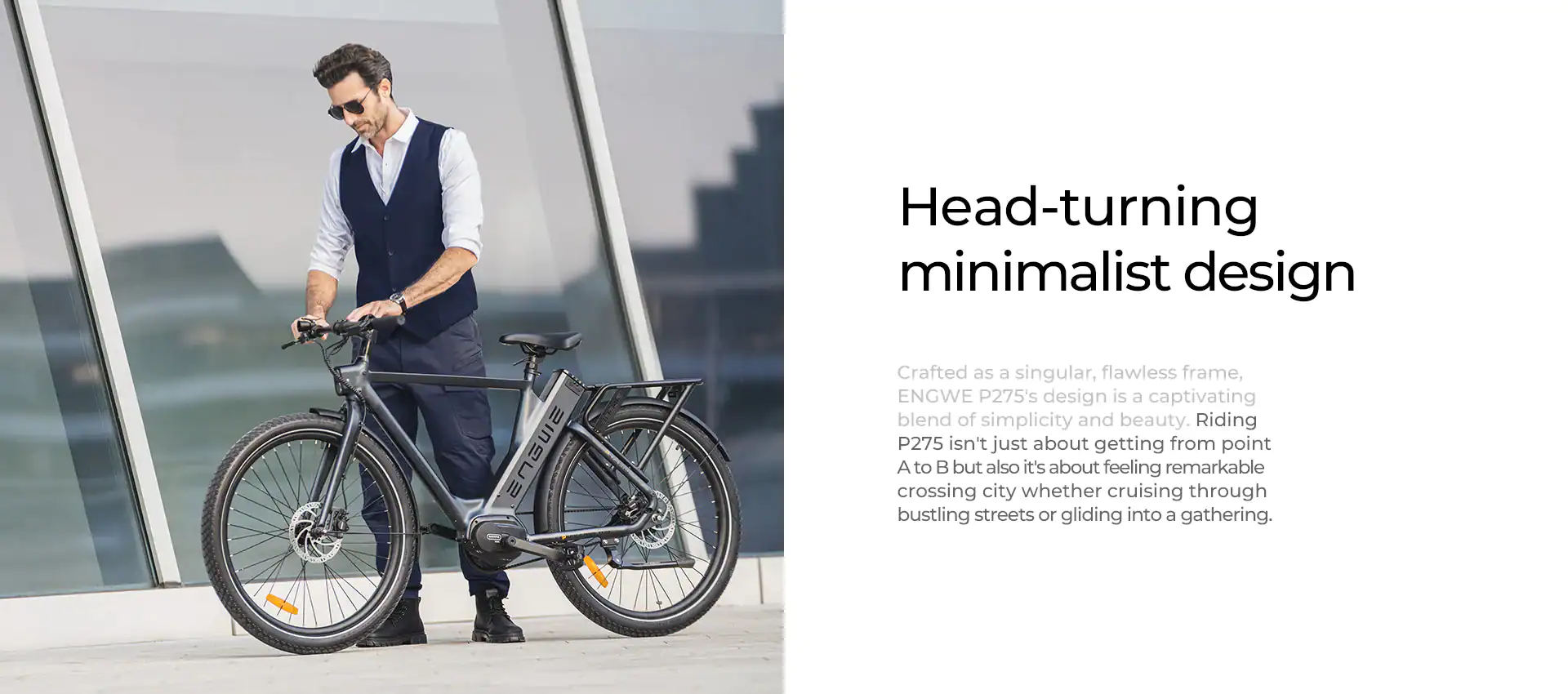 Rower elektryczny ENGWE P275 Pro