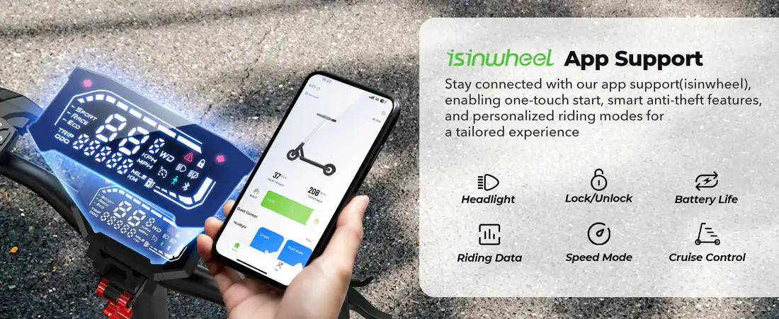 Hulajnoga elektryczna Isinwheel GT1