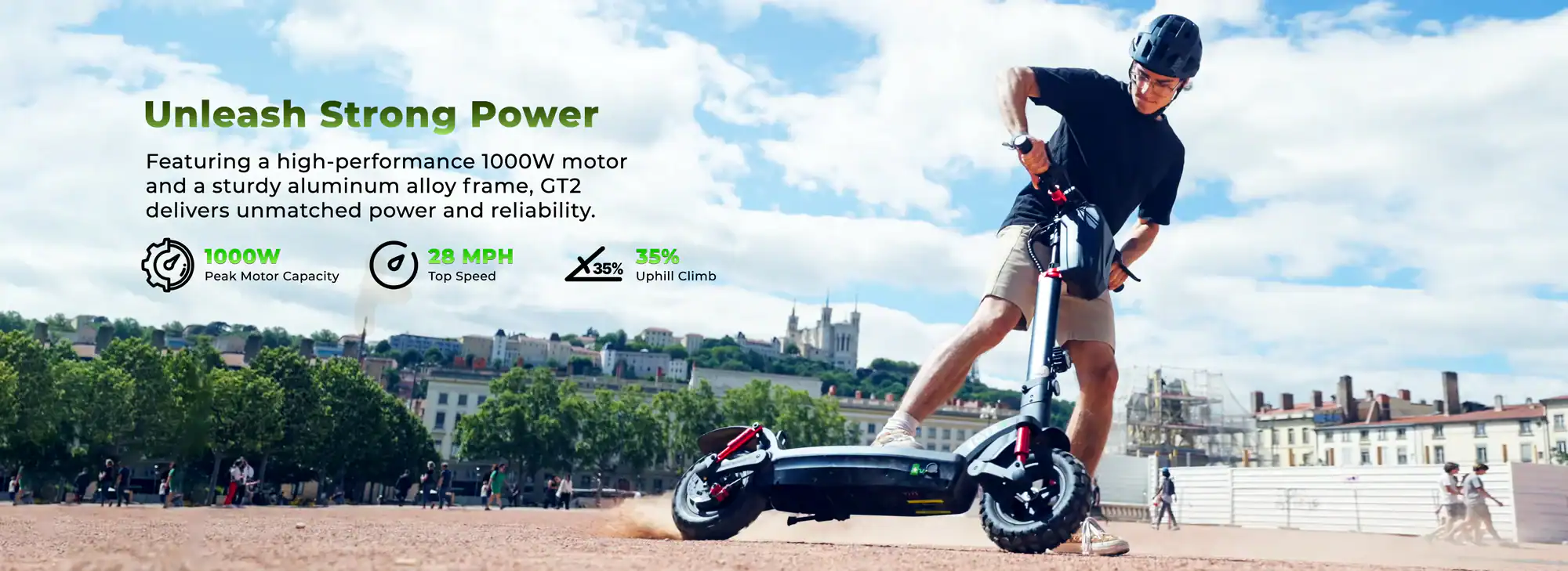 Hulajnoga elektryczna Isinwheel GT2