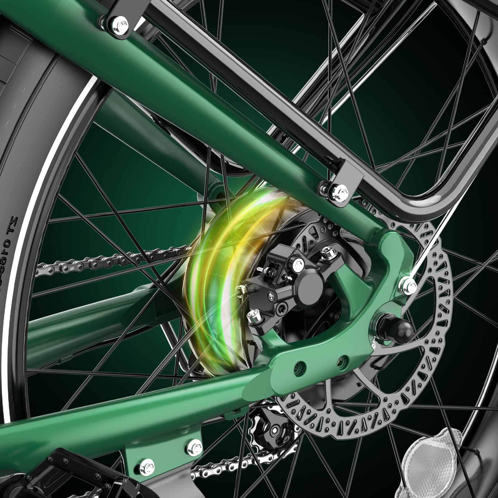 Rower elektryczny OVIVO V6 PRO