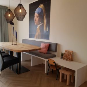 Houten banken op maat