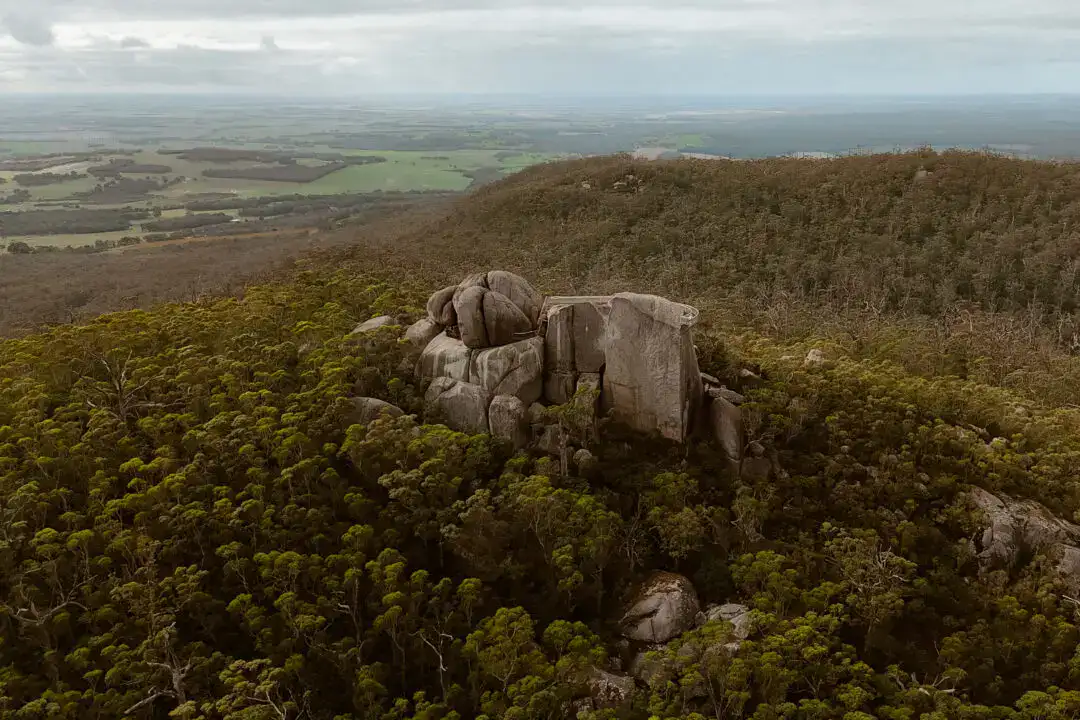 Granite Skywalk, Castle Rock in Porongurup National Park