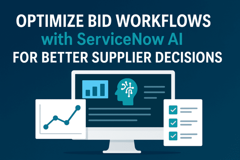 Optimize Bid Workflows