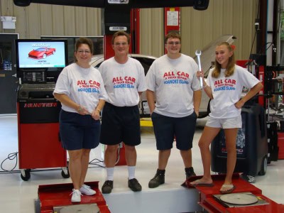All Car & Truck Repair technicians ready to service your vehicle.