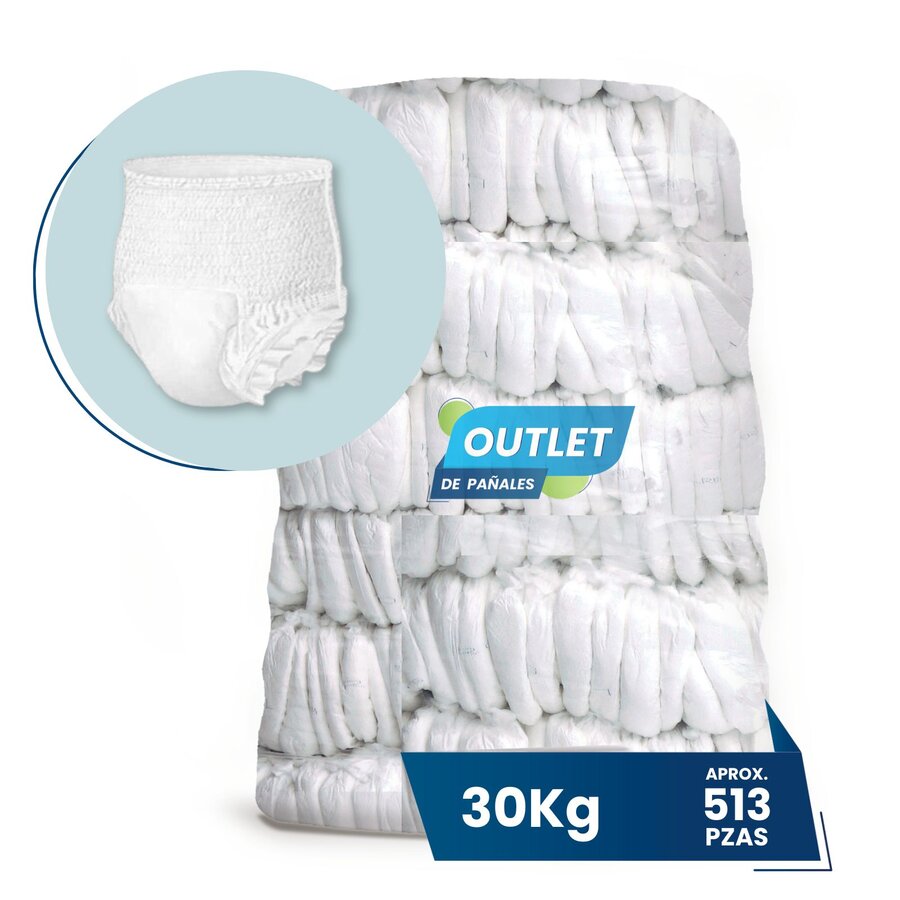 Pañales Desechables Tipo Calzón Para Adulto - 30kg - Disponible en todas las tallas