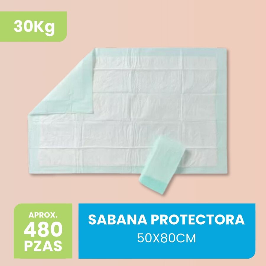 Sábana Protectora de Superficies - Predoblado - 30kg - Unitalla