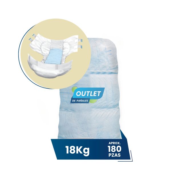 Pañales Desechables para Adulto, hombres y mujeres - 18kg - Disponible en todas las tallas