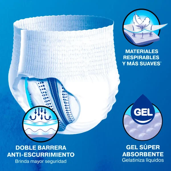 Calzón TENA Para Adulto - 10kg - Talla Mediana y Grande