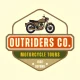 Vintage motorcycle for outdoor adventure rides.