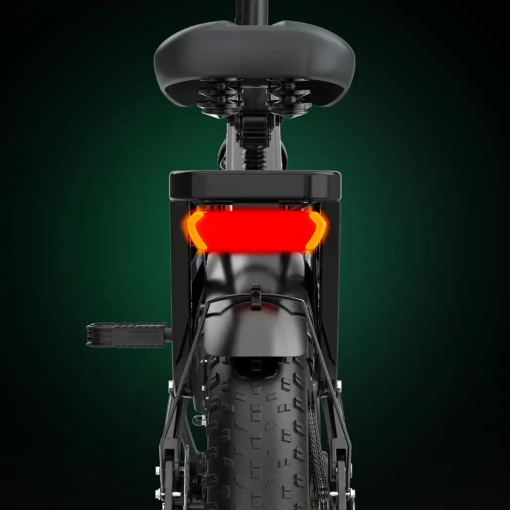 Rower elektryczny OVIVO HYPER V2 PRO tylne światło