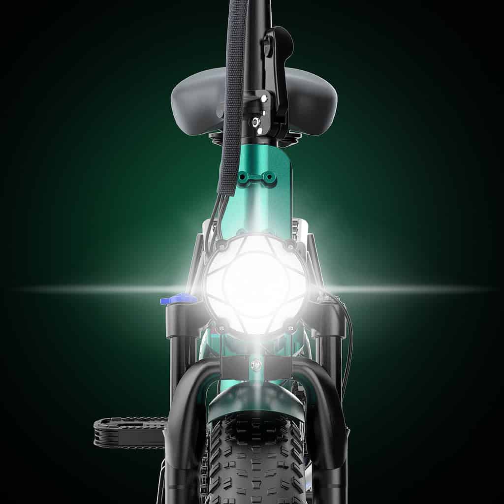 Rower elektryczny OVIVO HYPER V2 przednie światło