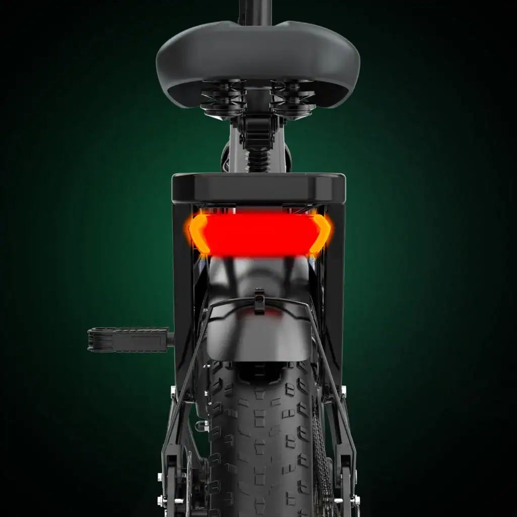 Rower elektryczny OVIVO HYPER V2 tylne światło