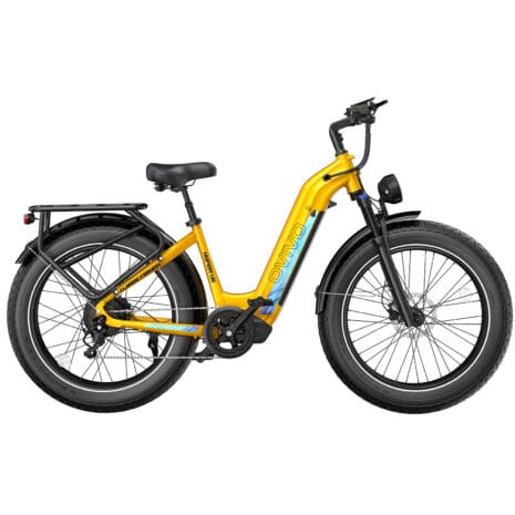 Rower elektryczny OVIVO Hyper V6 żółty