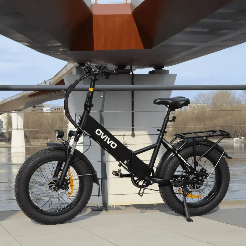 Rower elektryczny OVIVO NEO C1 PRO czarny
