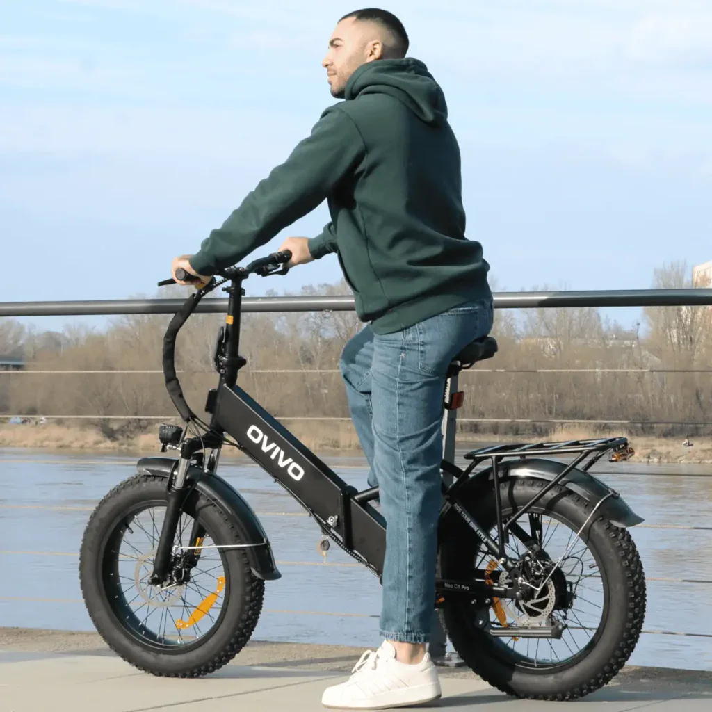 Rower elektryczny OVIVO NEO C1 PRO czarny