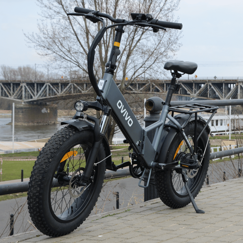 Rower elektryczny OVIVO NEO C1 PRO szary