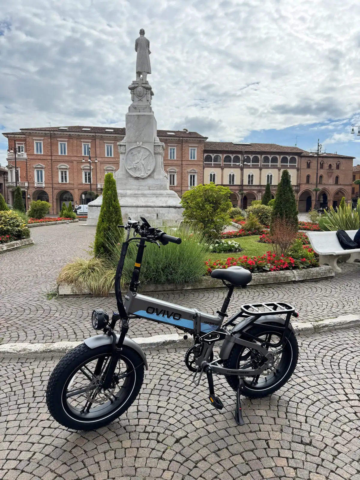 Rower elektryczny OVIVO na miasto
