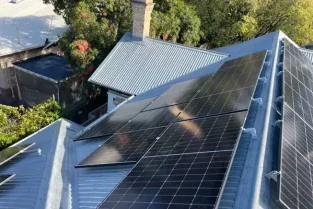 Solar panel installation at Wanslea Childcare Centre