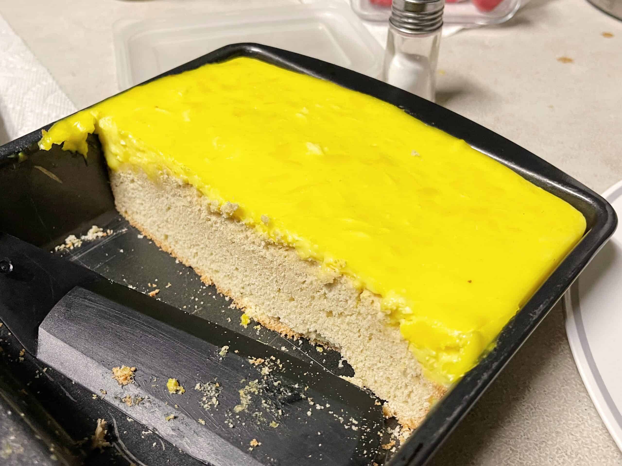 A photo of Fiji Custard Pie with thick soft crust