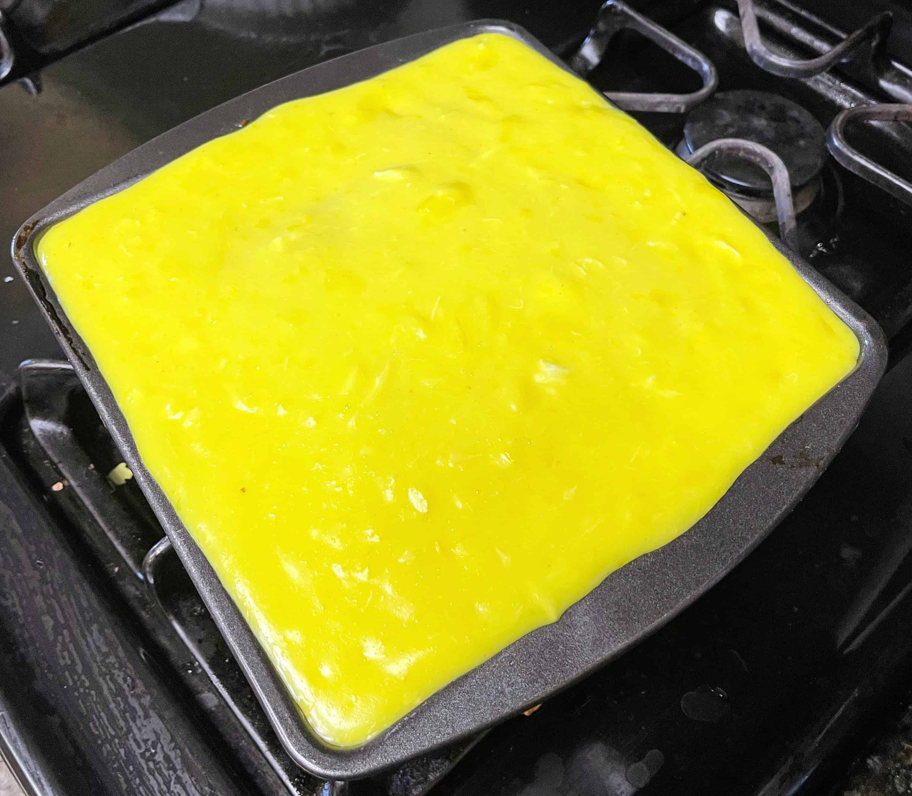 Fiji custard pie