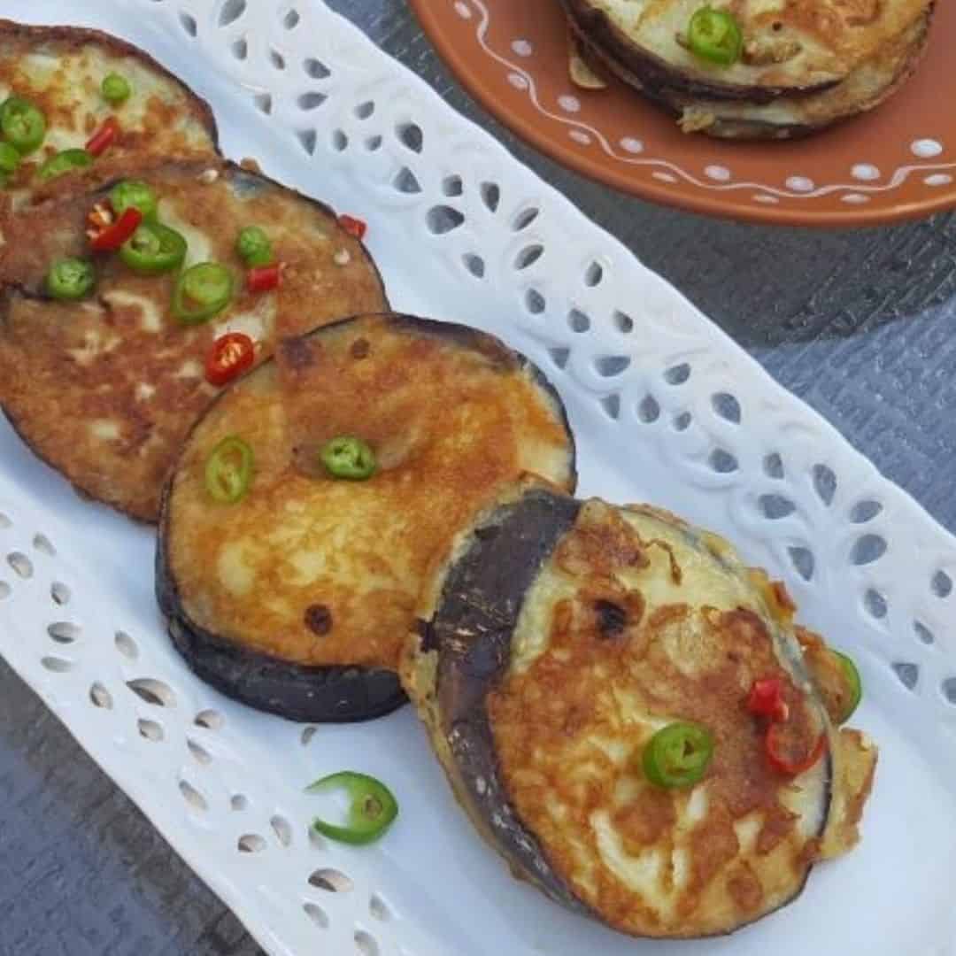 Eggplant Fritters (The Pacific Way)