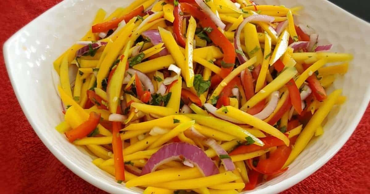 Mango Salad Pacific Island Style