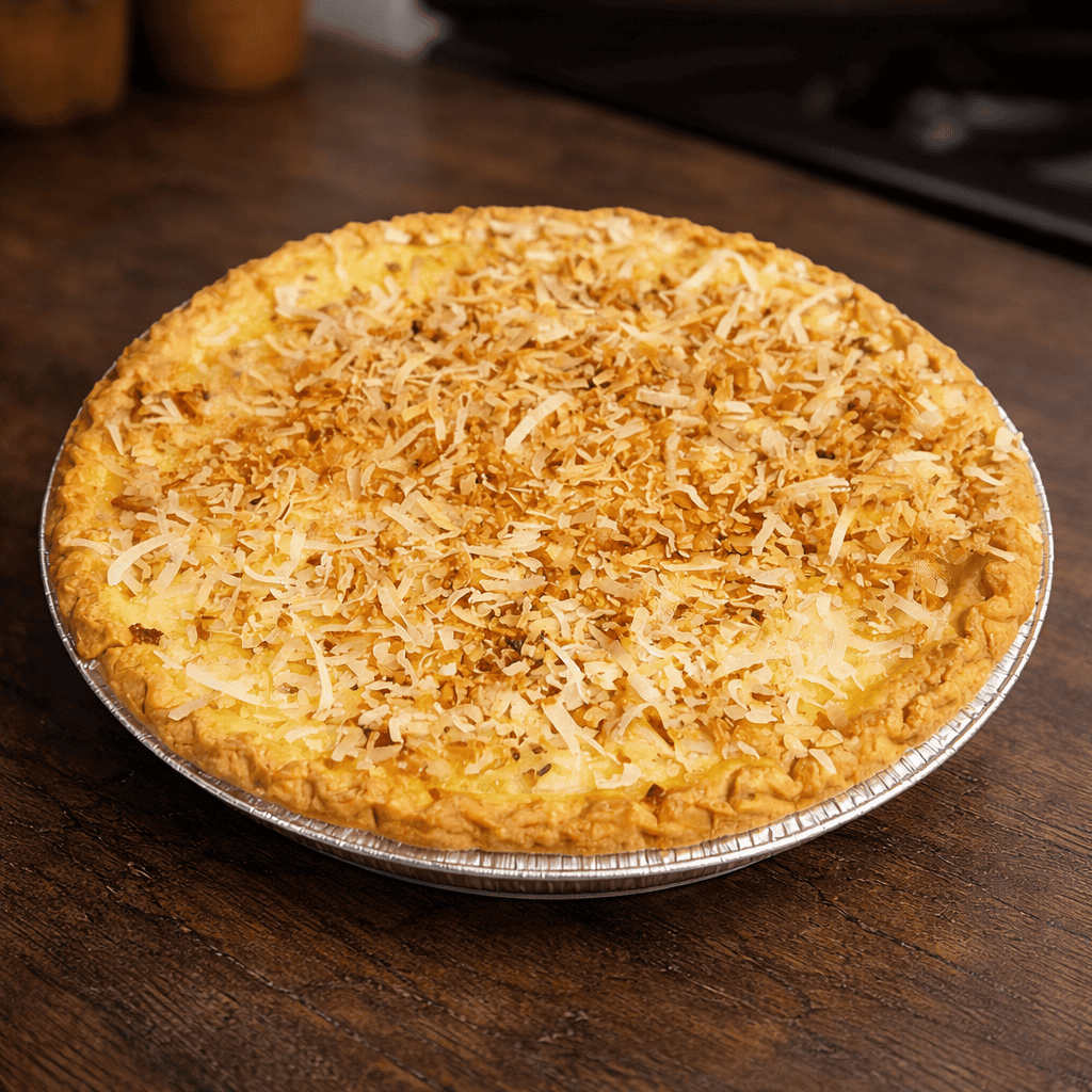 Coconut Custard Pie Recipe