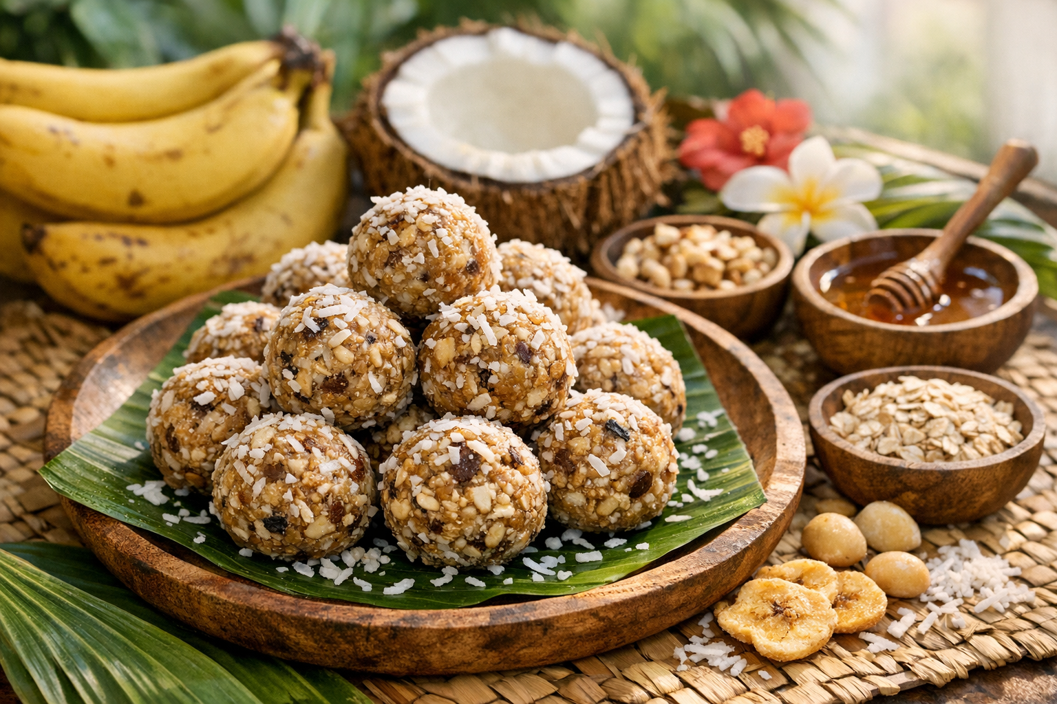 Banana Energy Balls Recipe