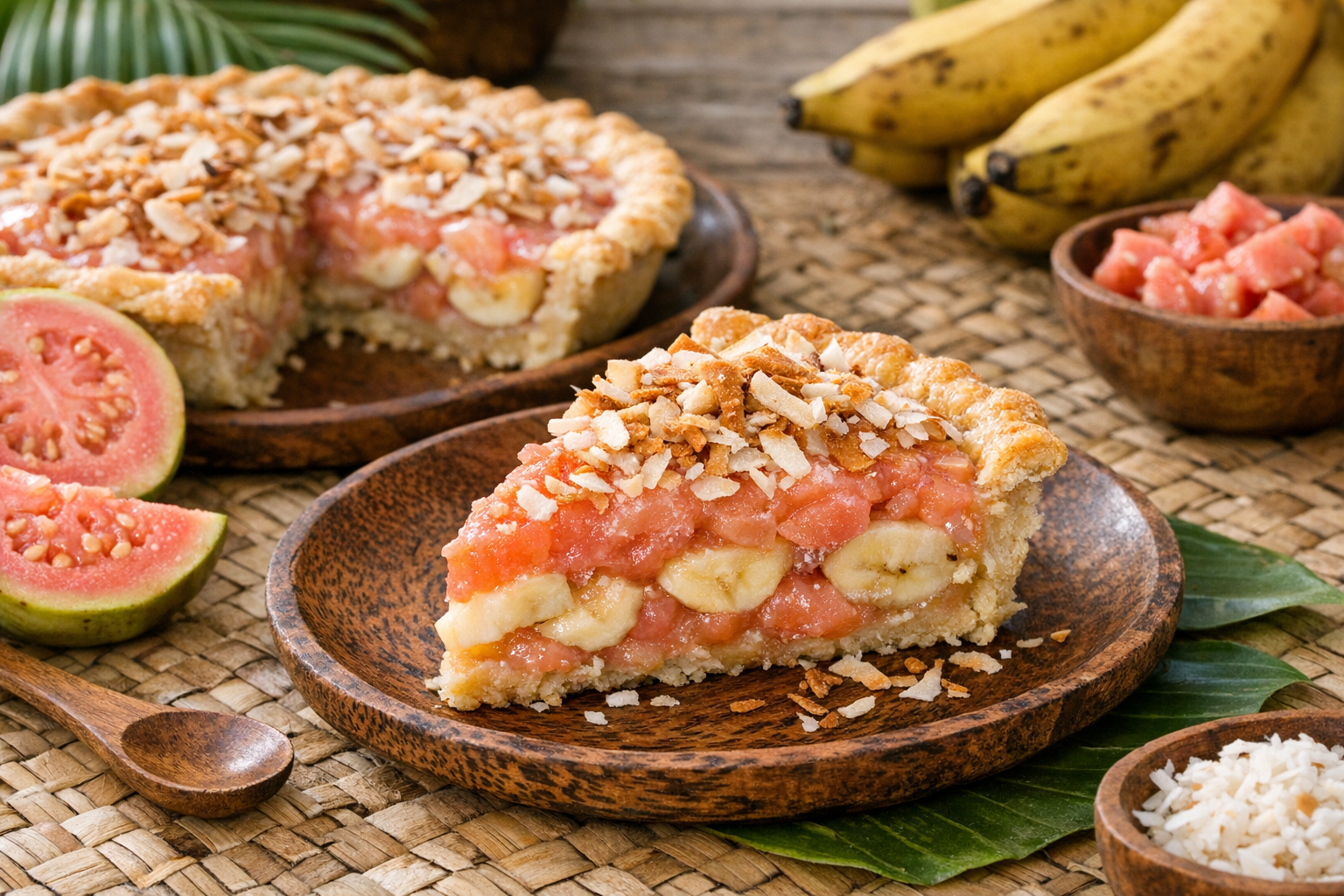 Banana Guava Pie Recipe