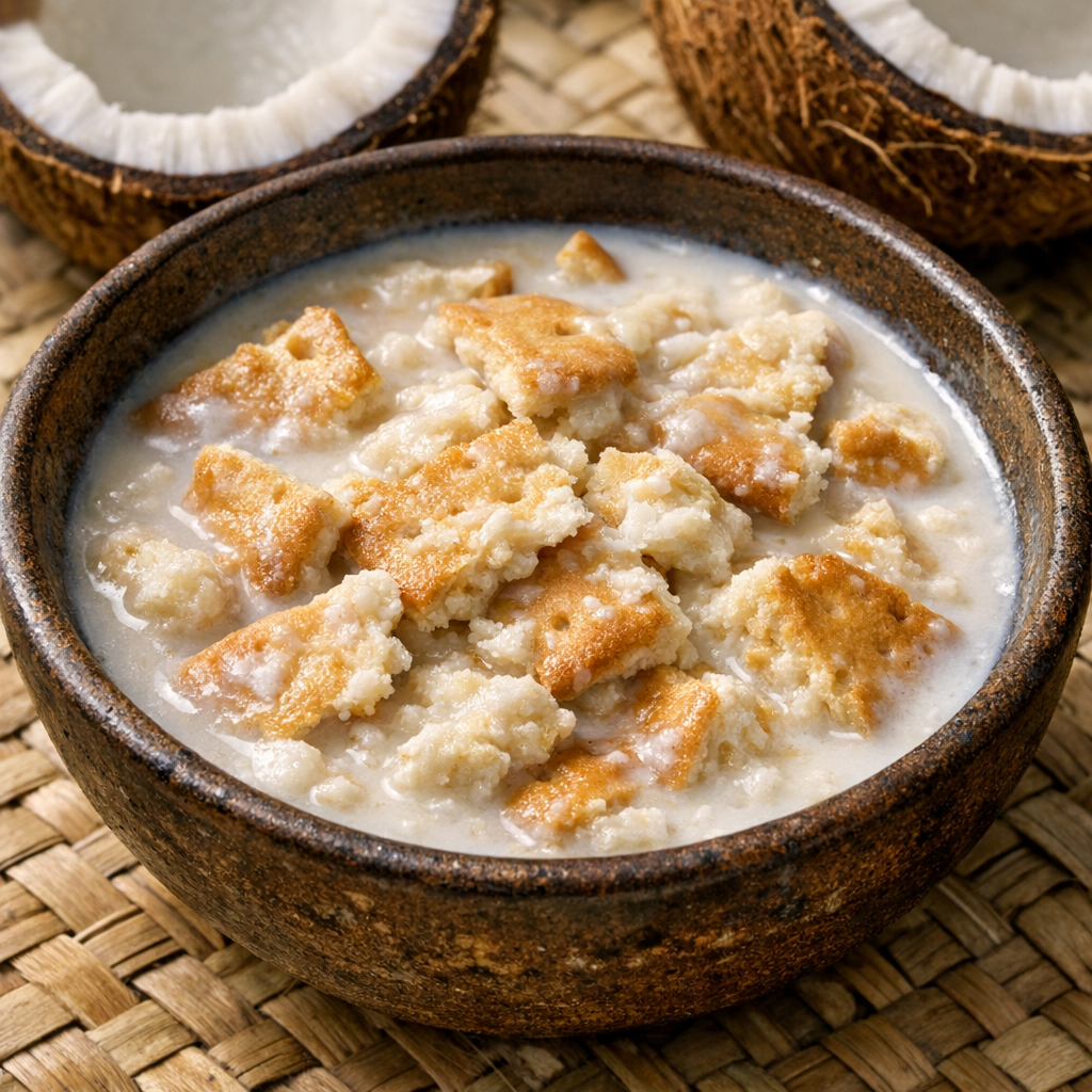 Biscuits in Coconut Milk Recipe
