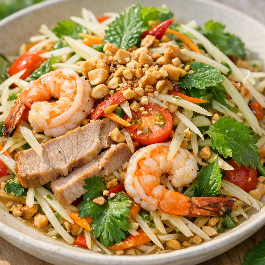 Green Papaya Salad Recipe