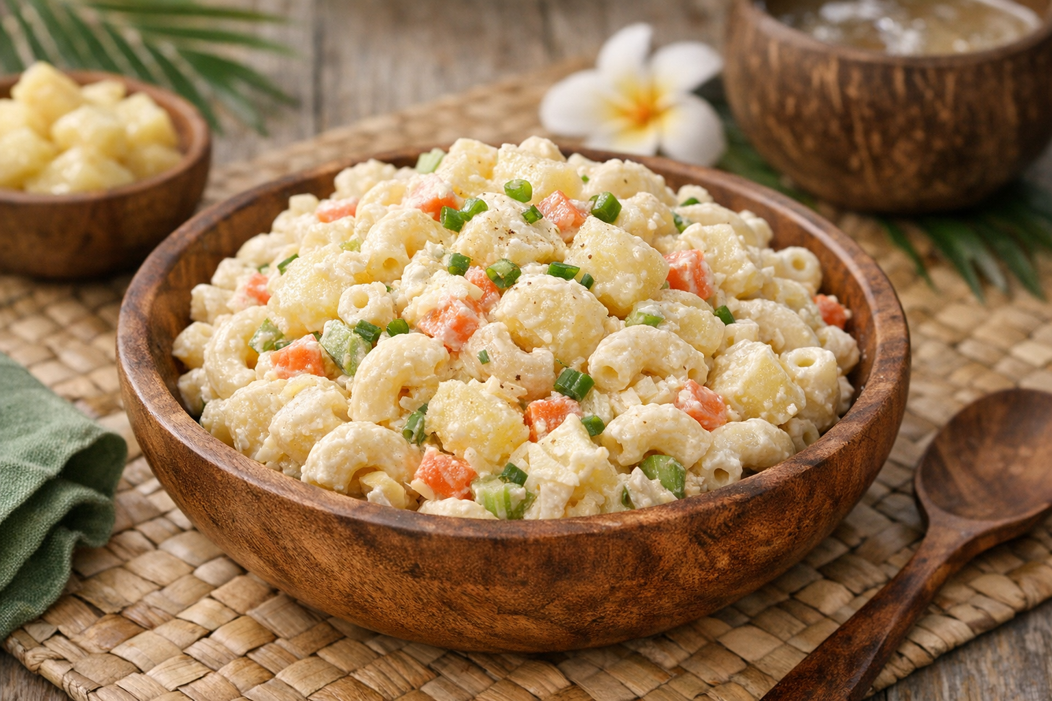 Hawaiian Potato Mac Salad Recipe