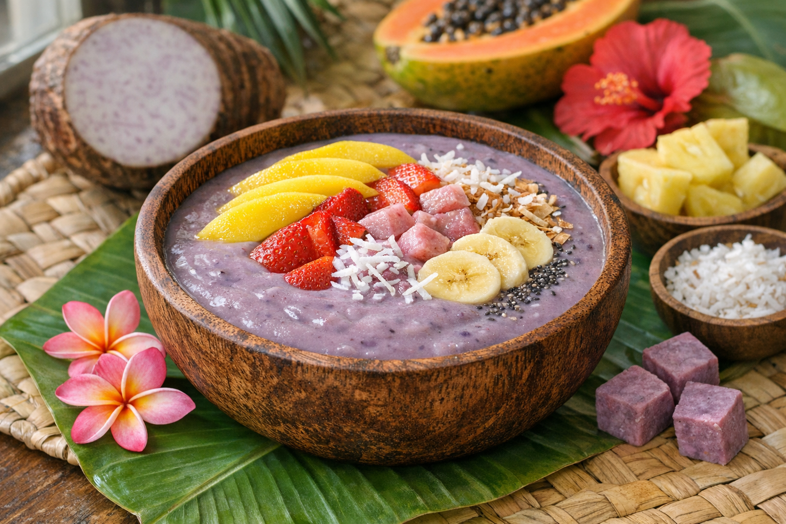 Poi Fruit Smoothie Recipe