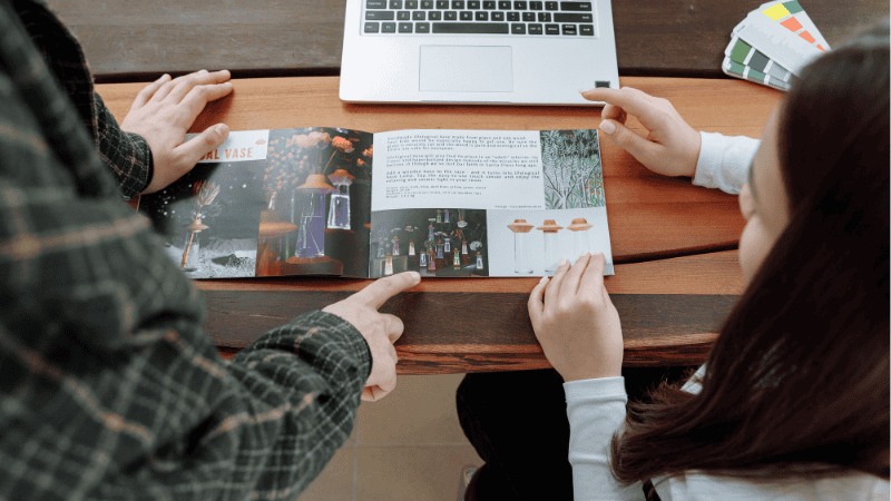 Printing brochure