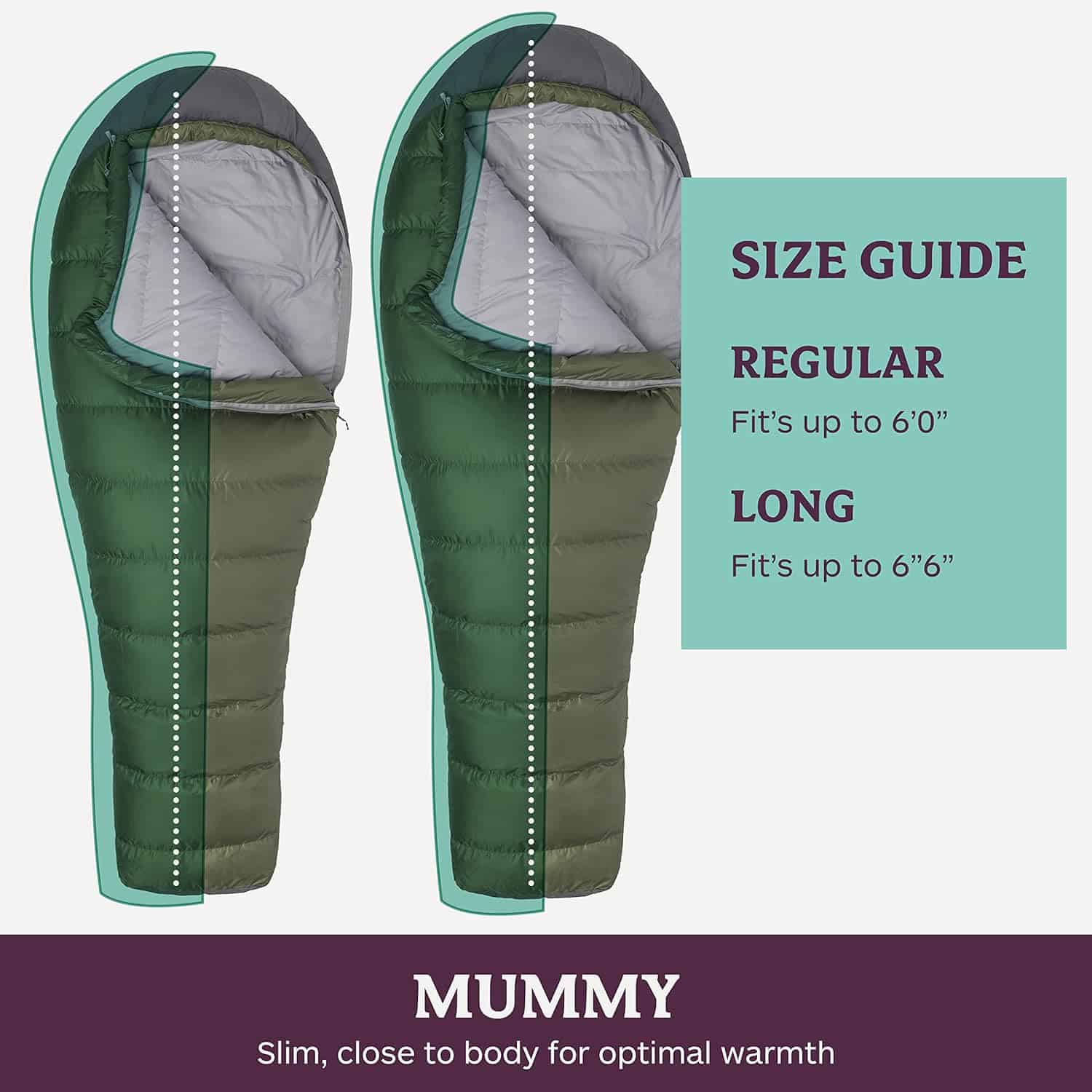 Marmot Ironwood 30 degree Down Lightweight Sleeping Bag - Image 5