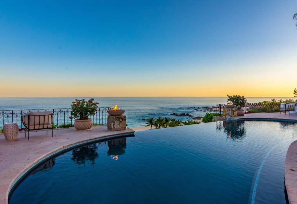 Luxury Villas Del Mar Palmilla Real Estate In Los Cabos With Infinity Pool And Oceanfront Views