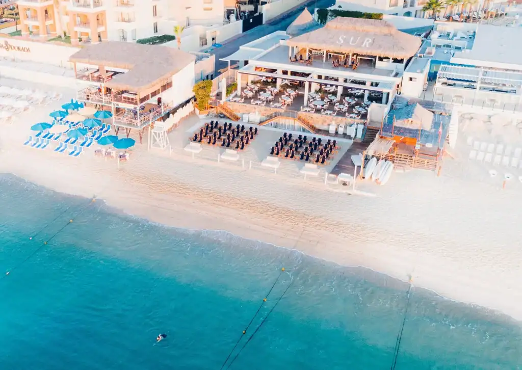 Aerial View Of Palmilla Beach Club Los Cabos