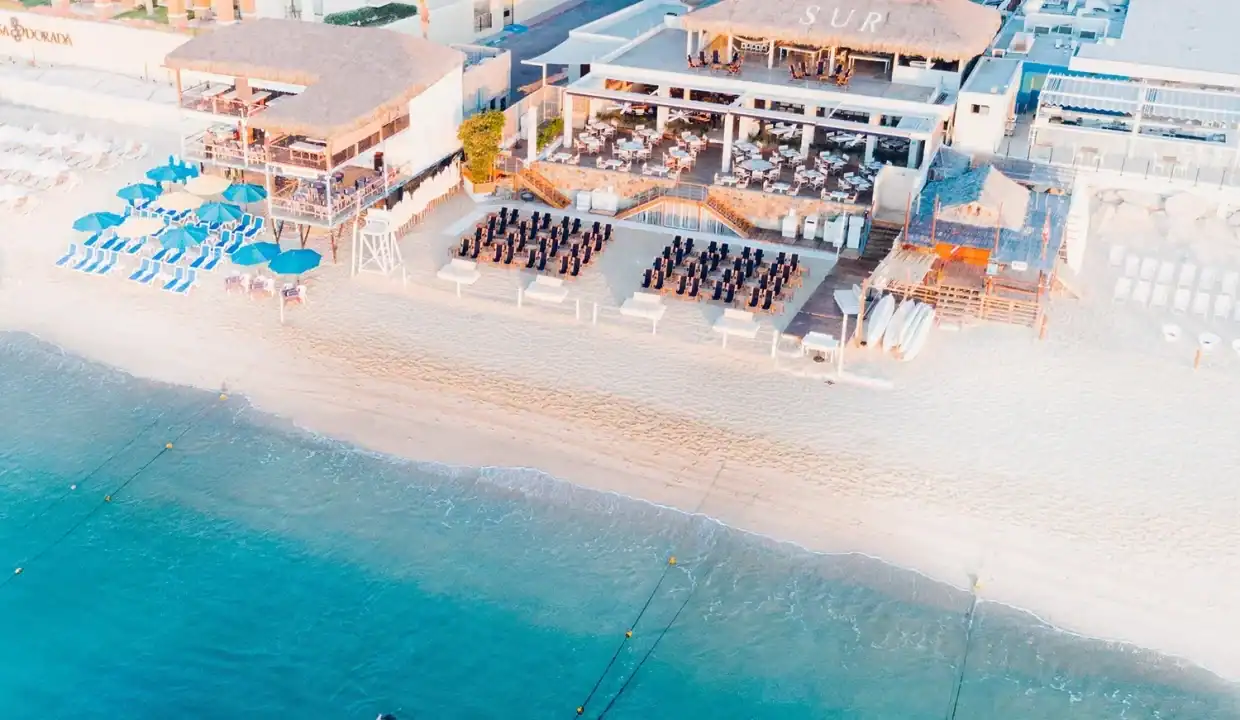 Aerial View Of Palmilla Beach Club Los Cabos