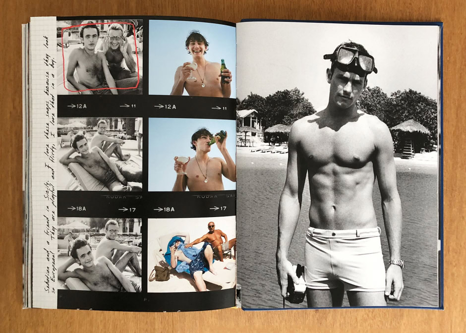 Stylish black and white and color beach photos by Pamela Hanson, showcasing candid moments, fashion photography, and portrait photography at a sunny seaside location.