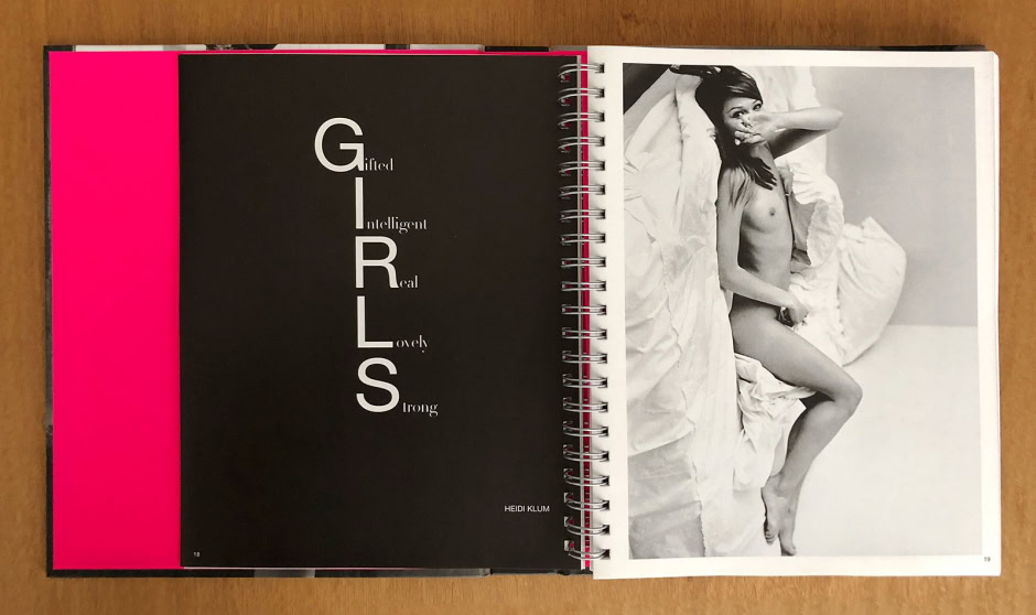 Gilted intelligence real lovely strong - artistic black and white portrait of a model lying on a bed for Pamela Hanson Photography.