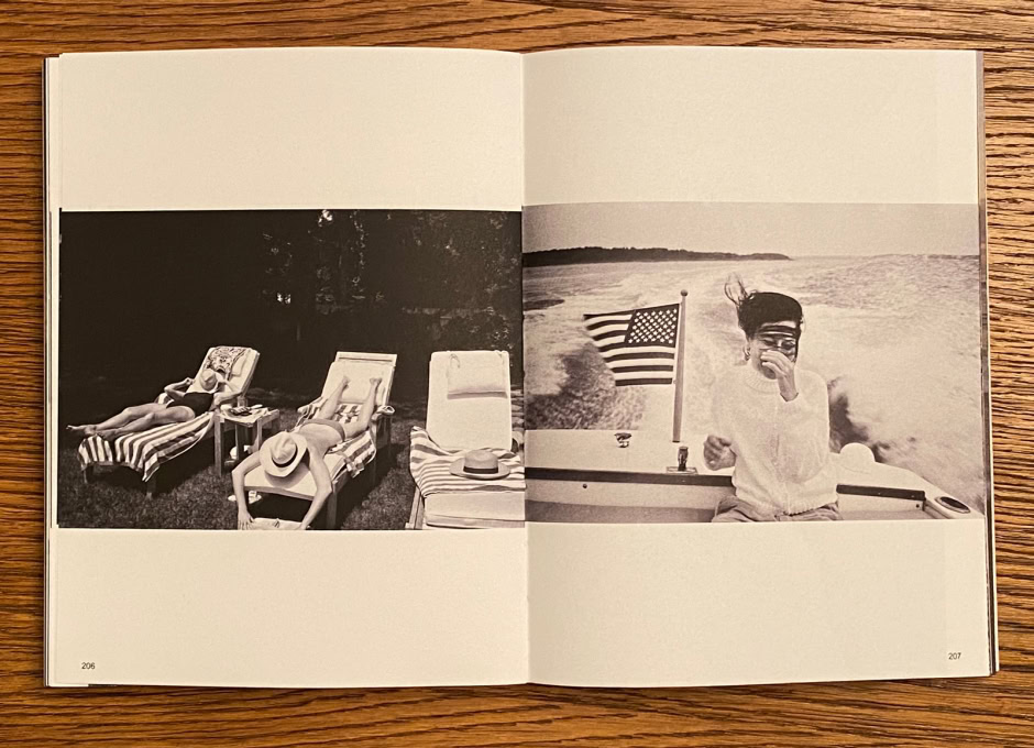 People sunbathing on lounge chairs with hats and towels, enjoying outdoor relaxation.