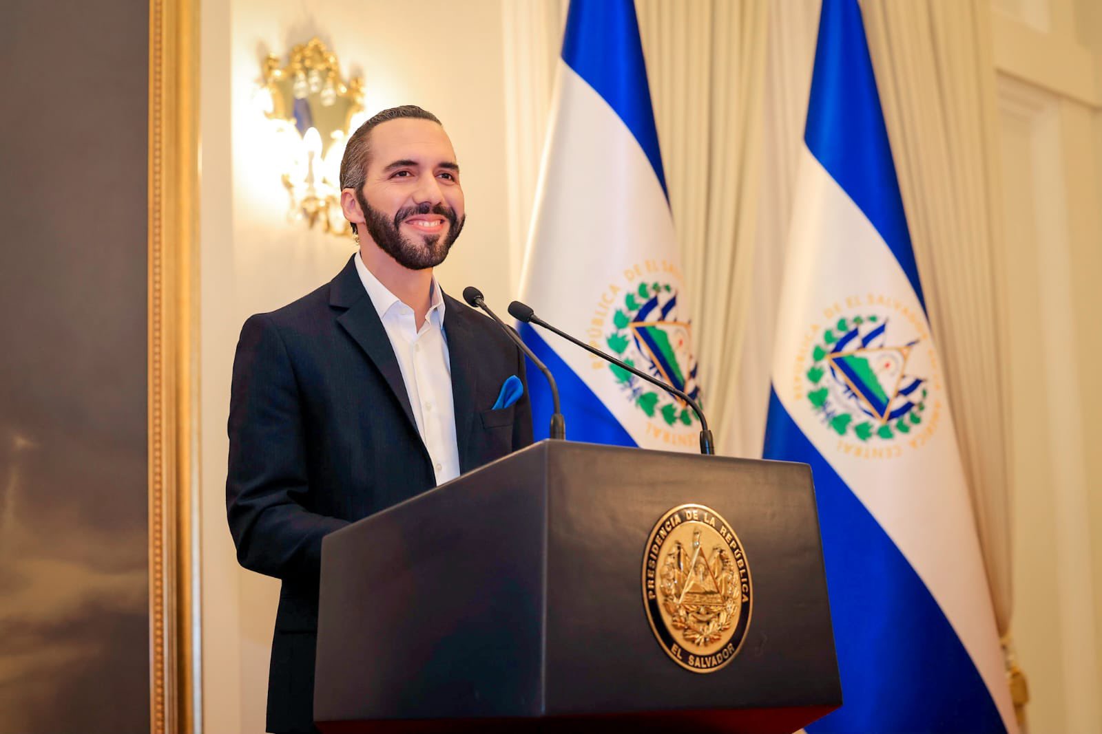 Presidente de El Salvador, Nayib Bukele